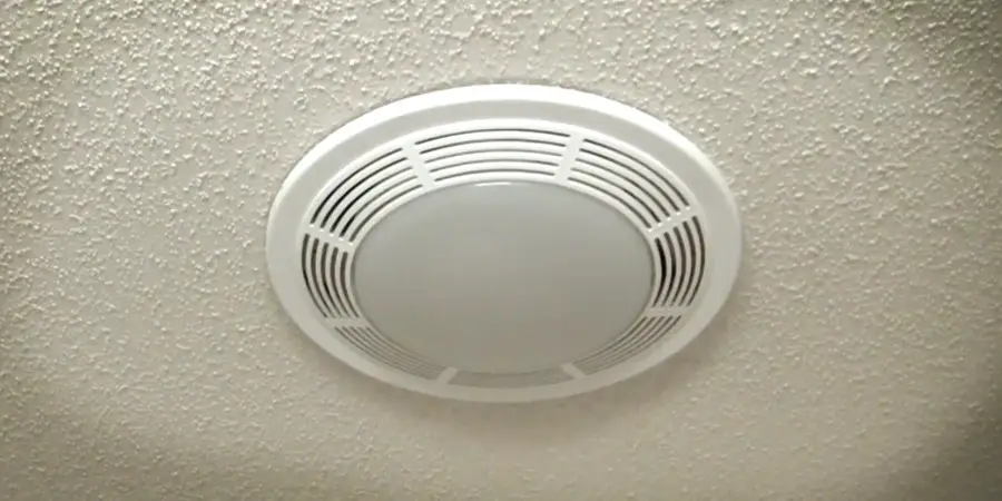Light Bulb in Shower Extractor Fan