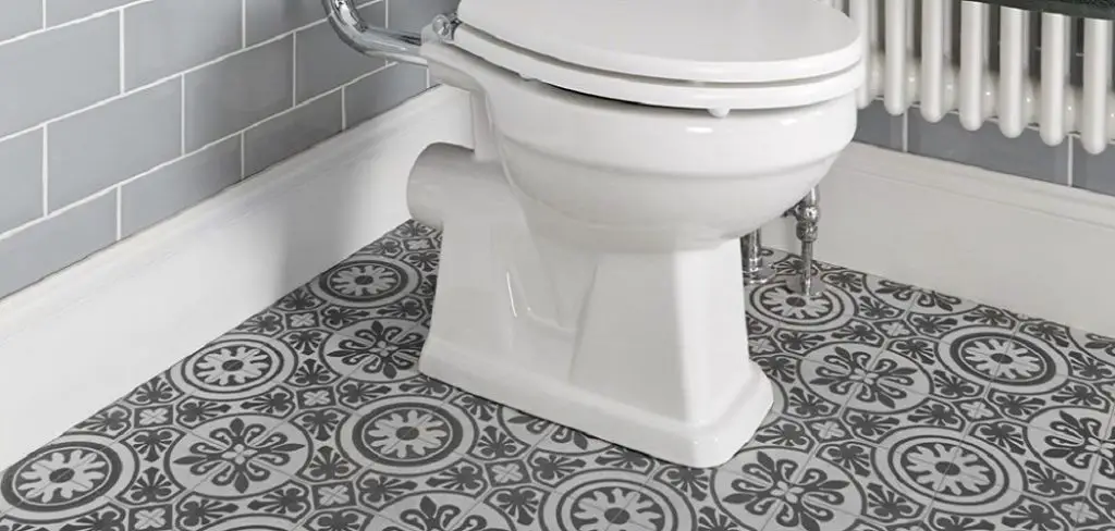 A white ceramic toilet seat, probably something used to protect the floor (maybe carpet)