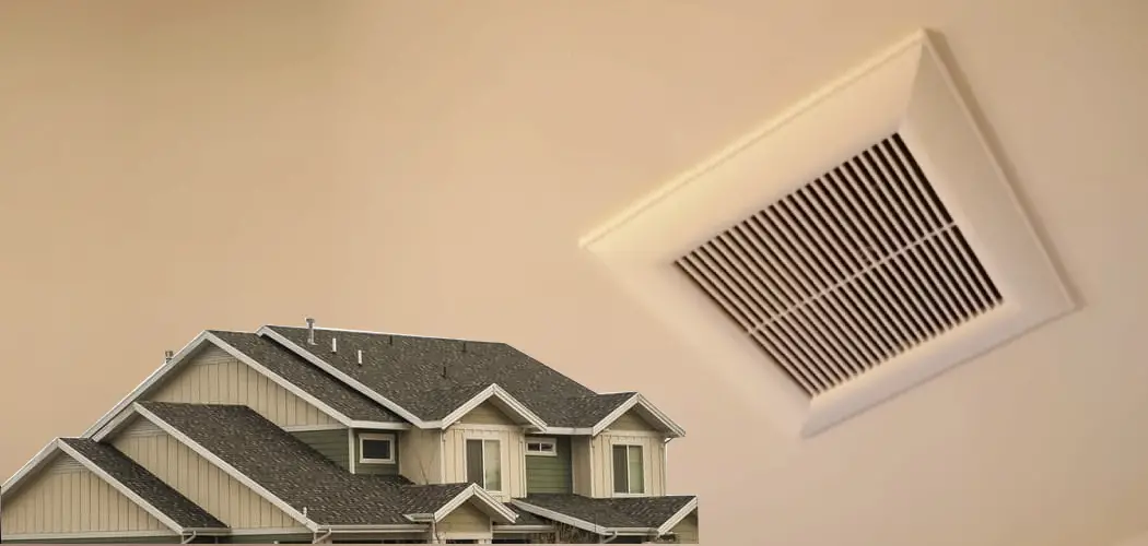 bathroom exhaust fan through gable vent