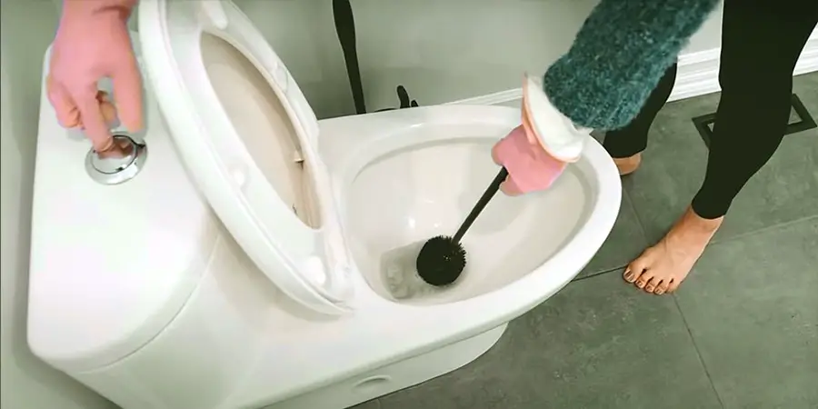 Clean the Toilet